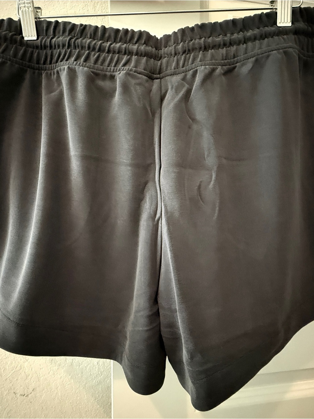 Athleta Charcoal/Black Seasoft Side-Slit Performance Shorts - Picture 7 of 9